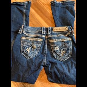 Womens rock revival boot cut jeans